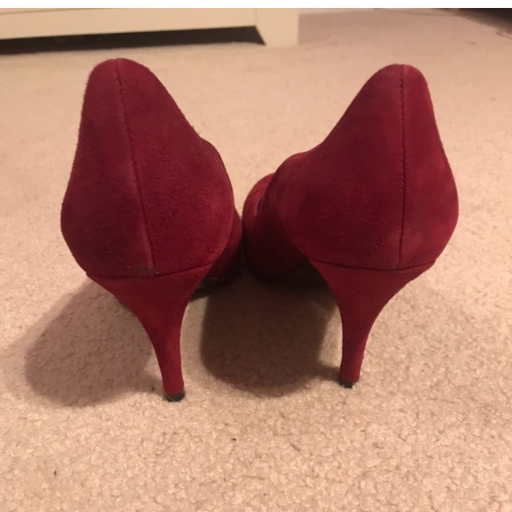 Ruby Red heels - Picture 3 of 3